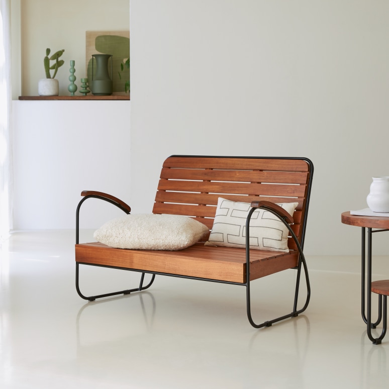 Key Wood - Banco de acacia maciza