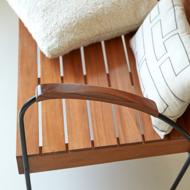 Key Wood - Solid acacia bench