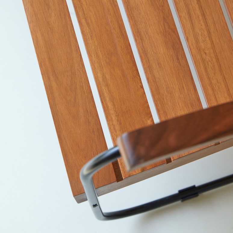 Key Wood - Bank aus massivem Akazienholz