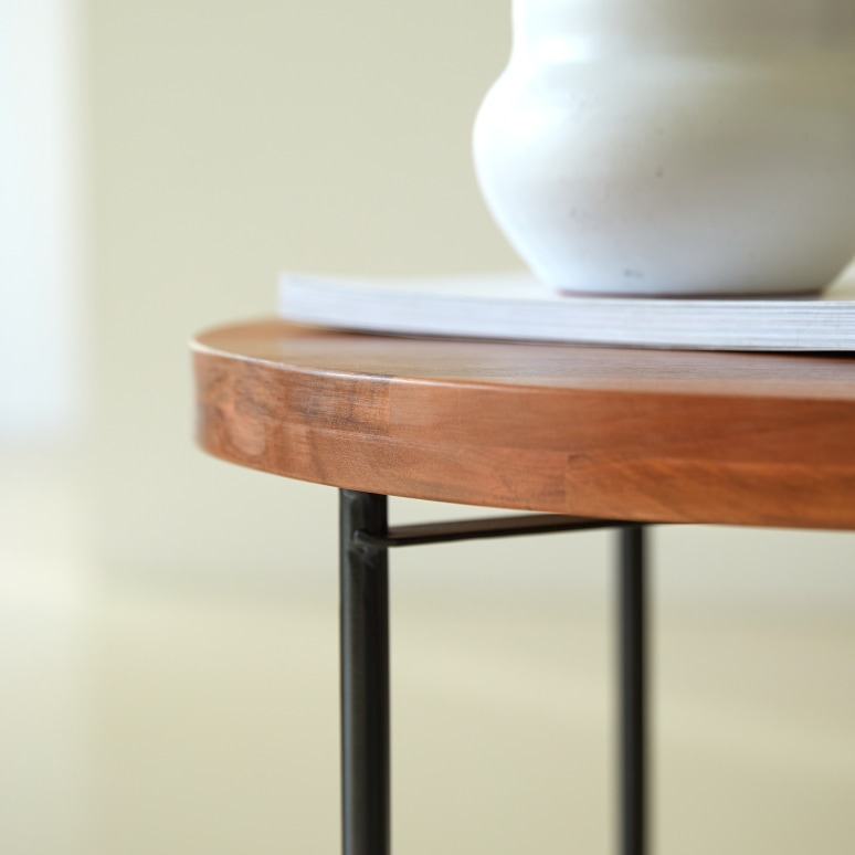 Key Wood - Couchtisch Key Wood aus massivem Akazienholz