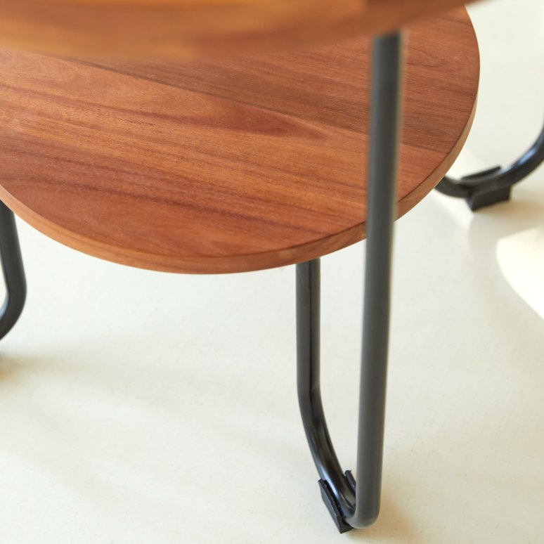 Key Wood - Table basse en acacia massif