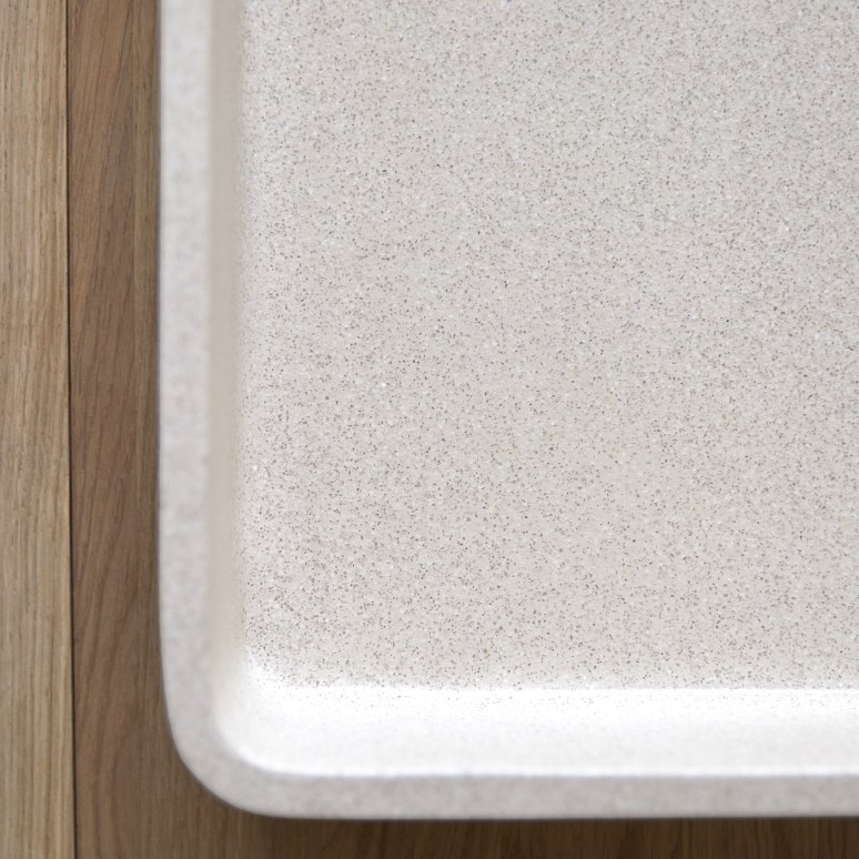 Iris - Cream Terrazzo Bathroom Sink