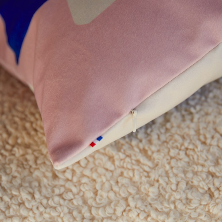 Babylone - Coussin français 50x30 cm, Pink