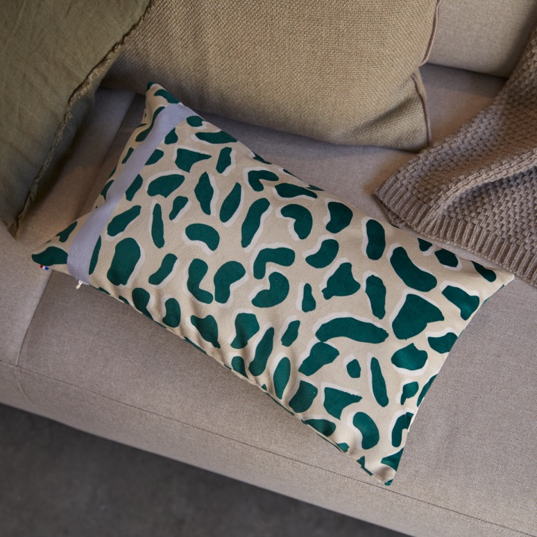 Féline - Cuscino francese 50 x 30 cm