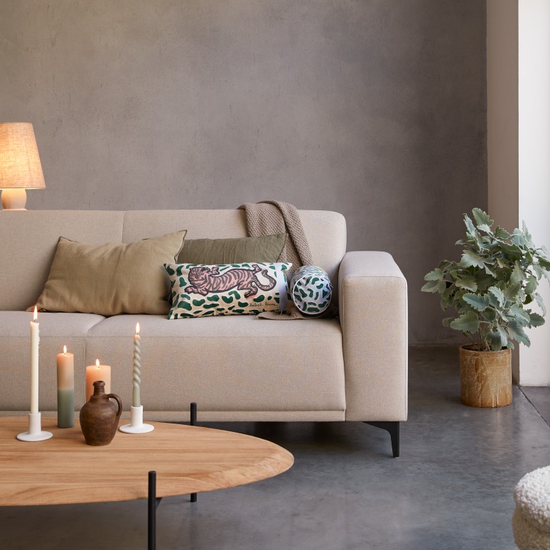 Féline - Coussin français 50x30 cm