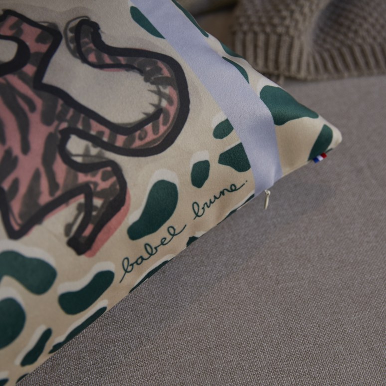 Féline - Frans kussen 50 x 30 cm