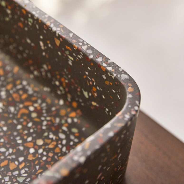 Thaïs - Square Confetti Terrazzo Bathroom Sink
