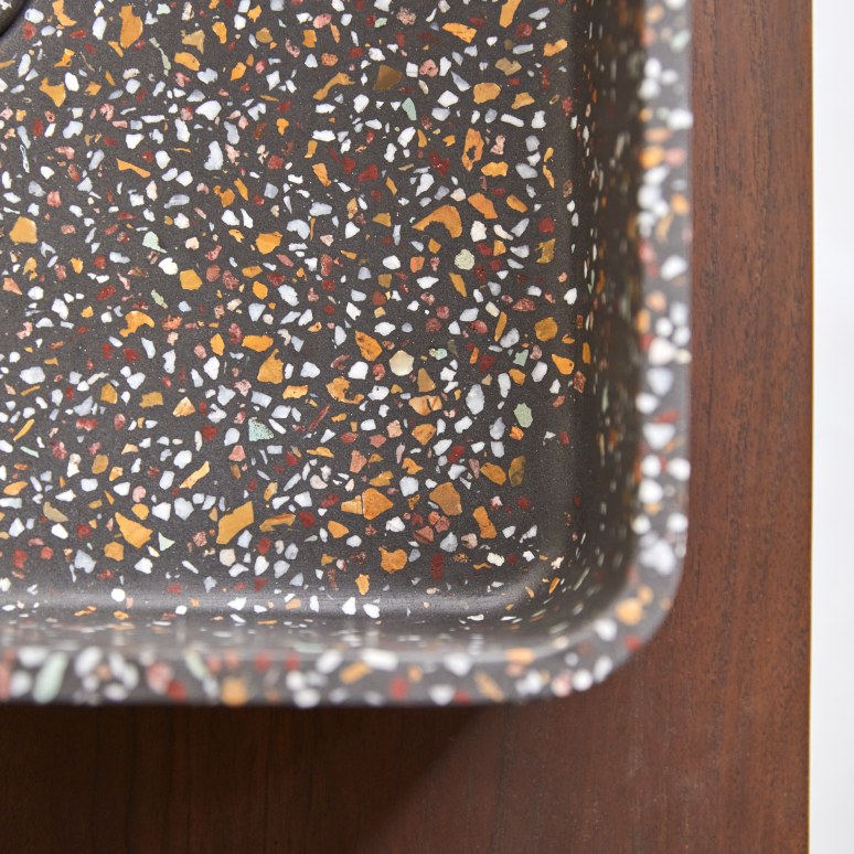 Thaïs - Square Confetti Terrazzo Bathroom Sink