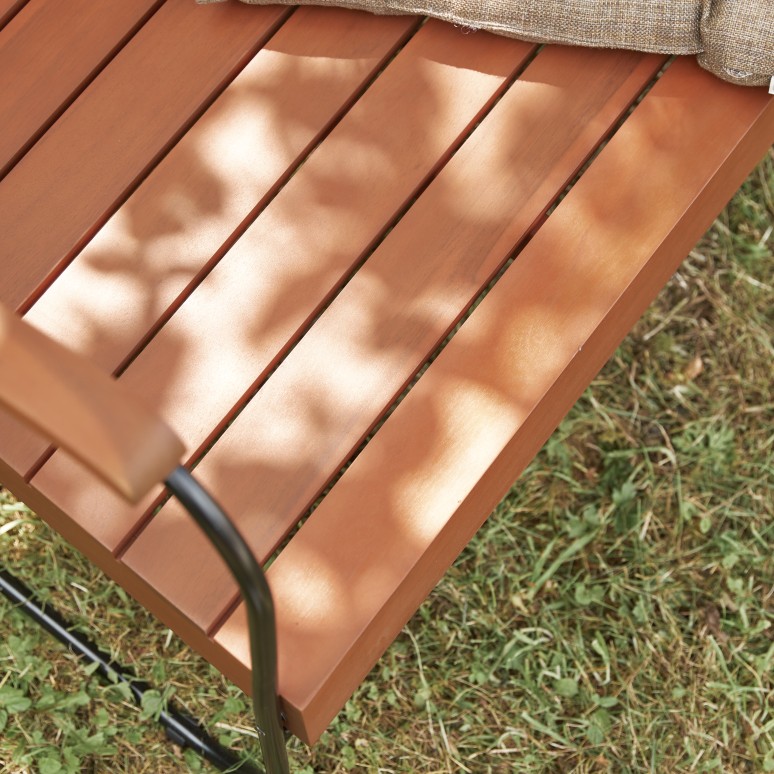 Key Wood - Solid acacia garden bench