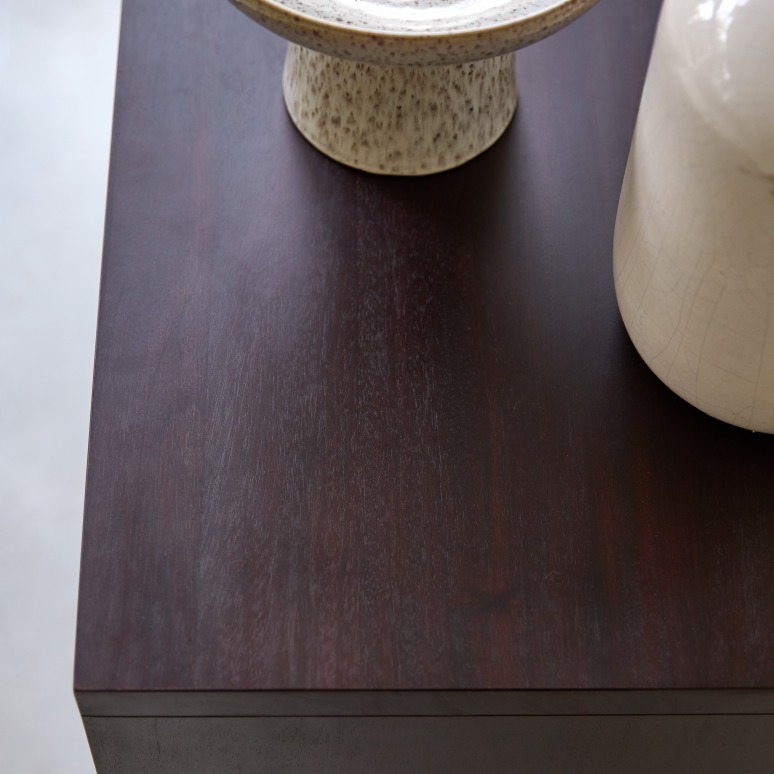 Frida - Solid mahogany sideboard, 93 cm