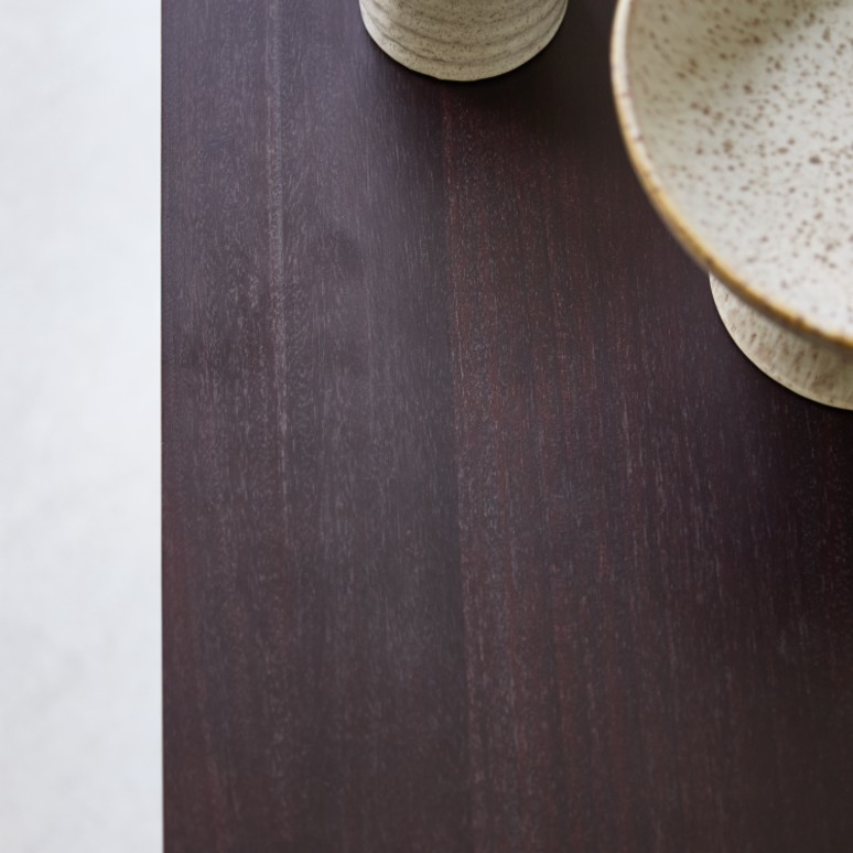 Frida - TV-Möbel aus massivem Mahagoniholz 200 cm