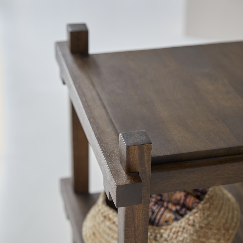 Arko - Solid Mango Wood Nightstand