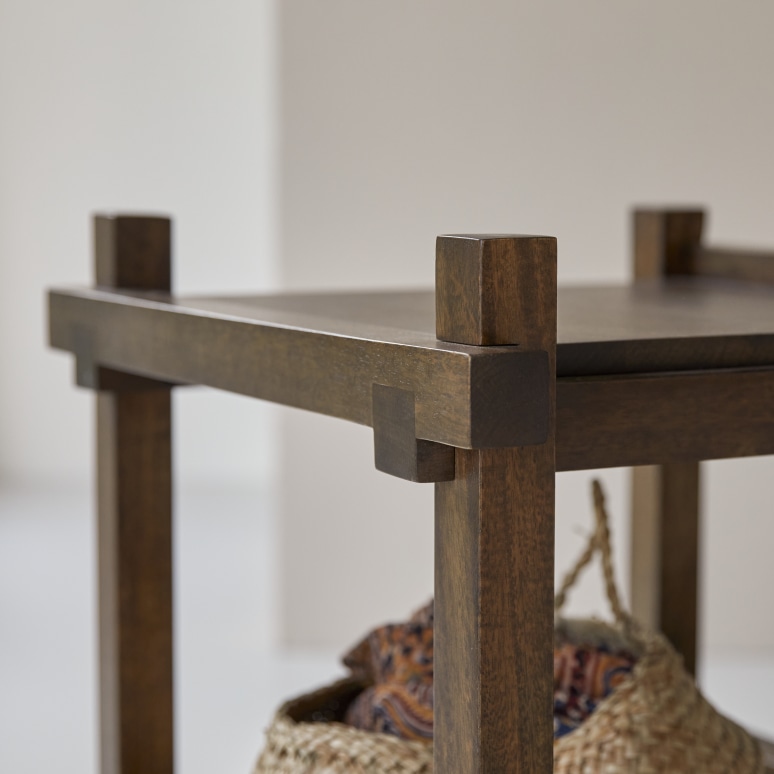 Arko - Solid Mango Wood Nightstand