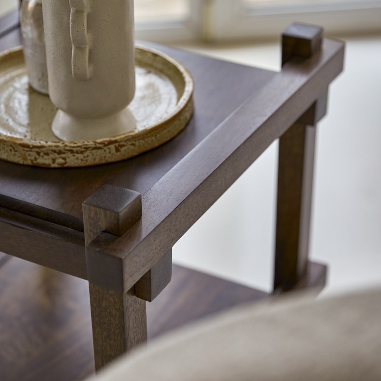 Arko - Solid Mango Side Table