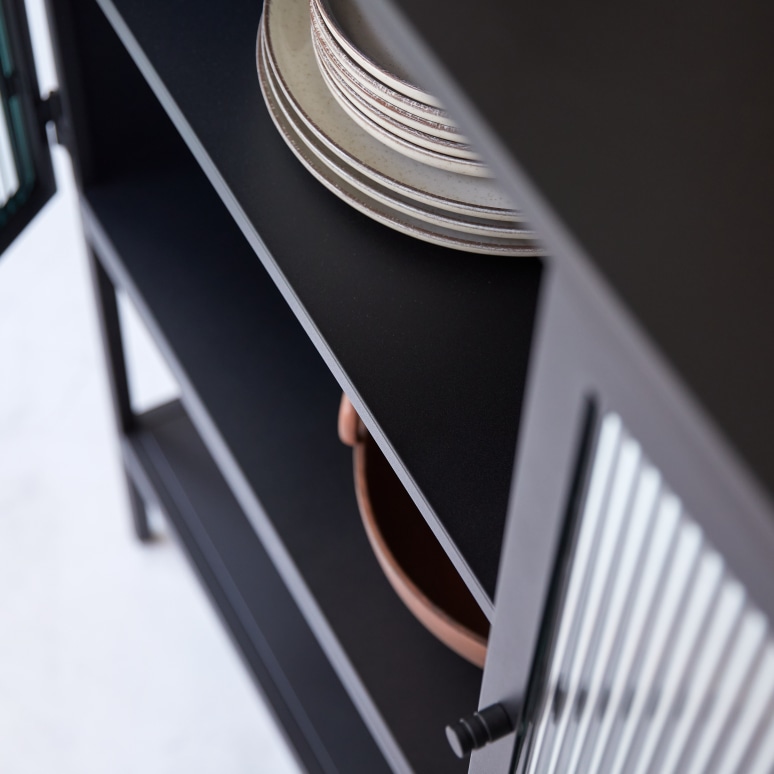 Antonin - Metal sideboard, 120 cm