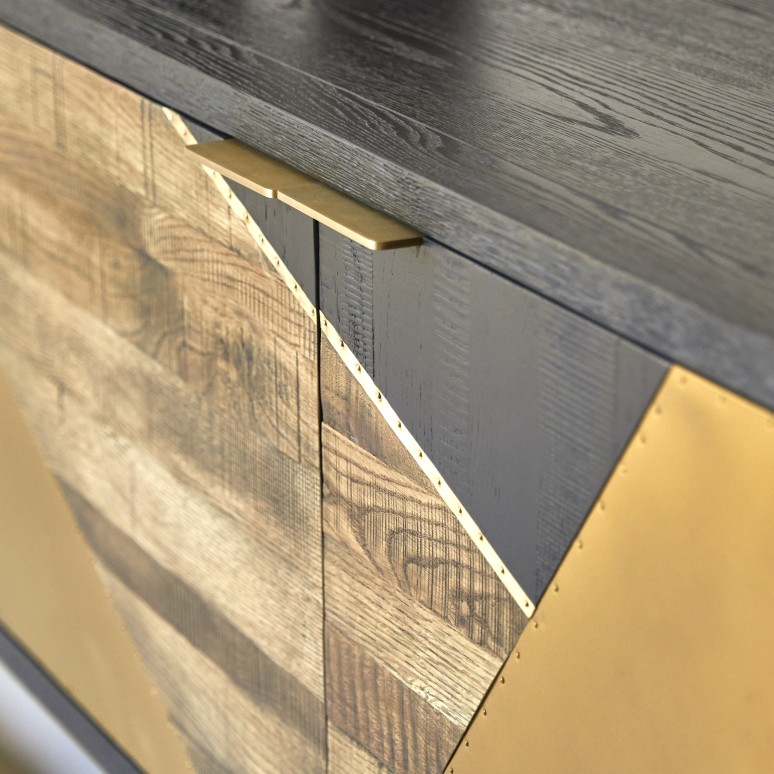 Oscar - Oak sideboard - 160 cm