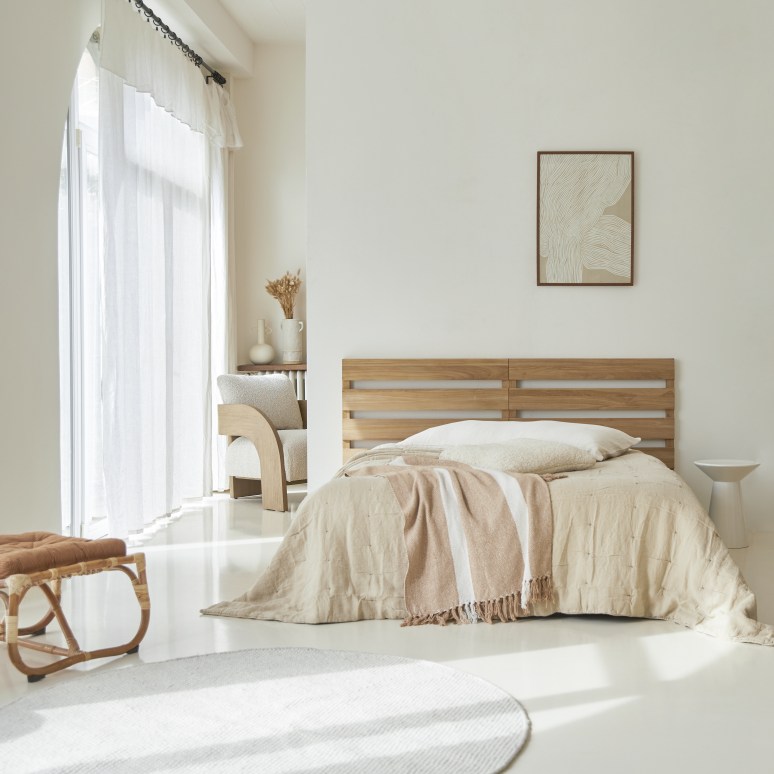 Urbain - Solid Teak King Size Headboard