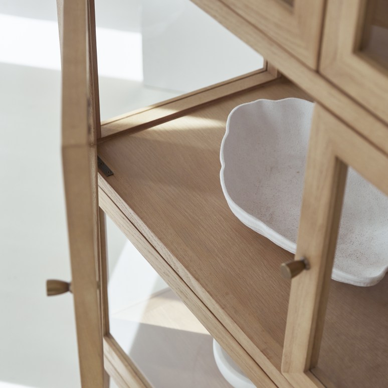 Tana - Wide solid oak dresser, 160 cm