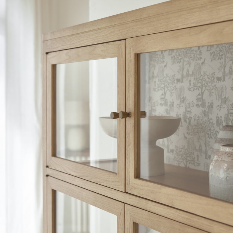 Tana - Wide solid oak dresser, 160 cm