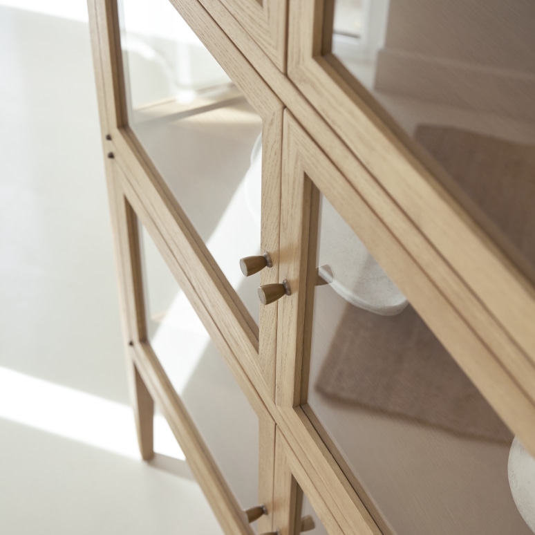 Tana - Wide solid oak dresser, 160 cm