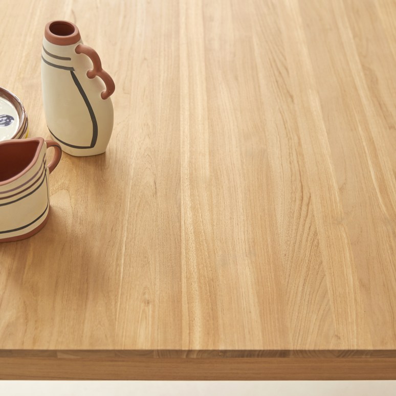 Eden - Tisch aus massivem Teak 4–6 Personen