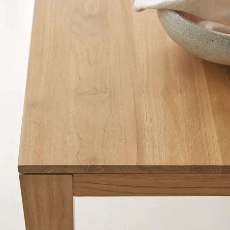 Eden - Solid teak bar table for 4–6 people