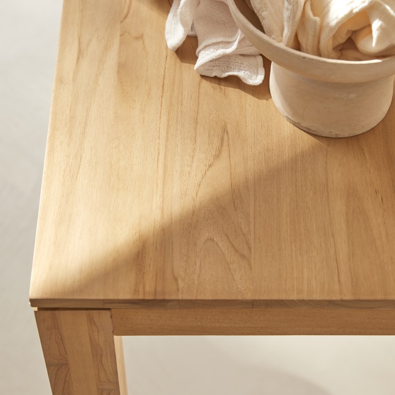 Eden - Massief teakhouten bartafel voor 4/6 personen