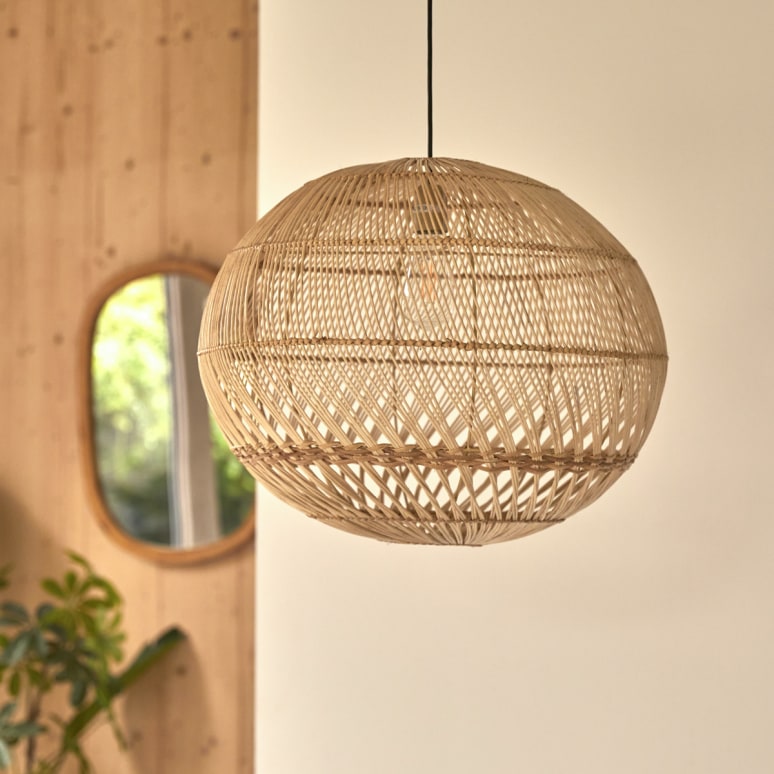 Zao - Rattan pendant light