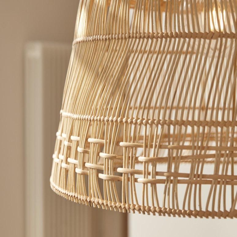 Nani - Lampenschirm aus Rattan 50 cm