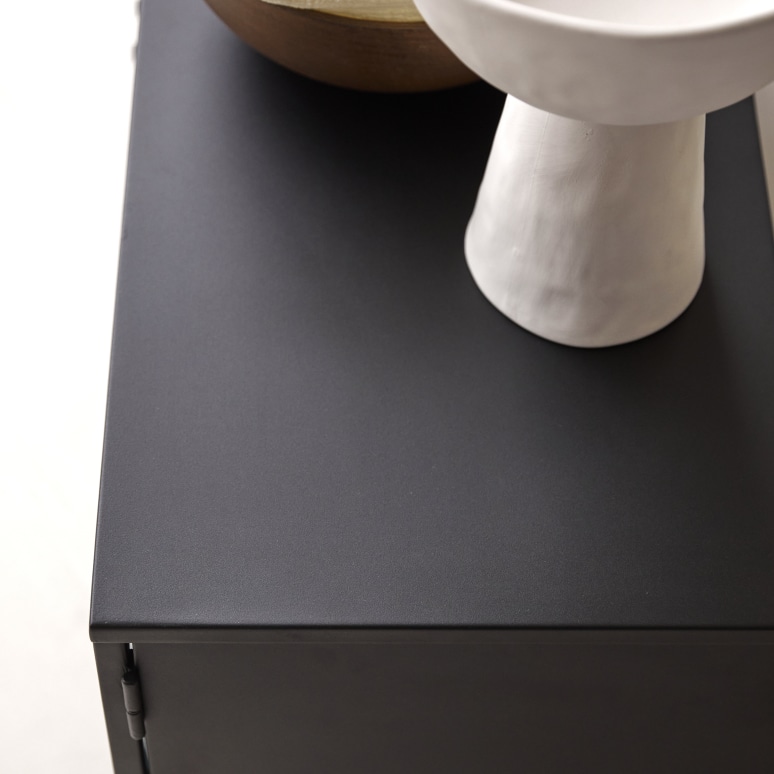 Antonin - Mueble para TV de metal de 120 cm