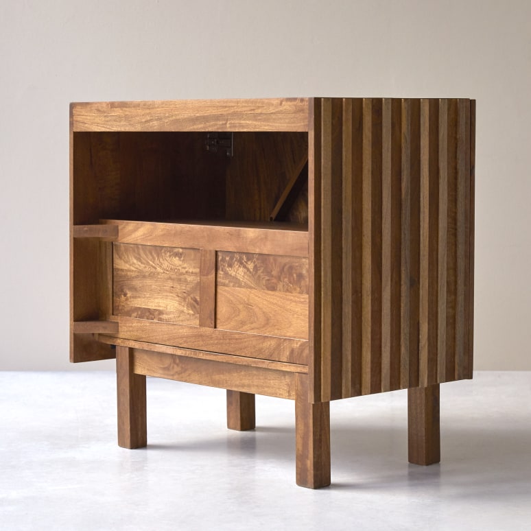 Milo - Badezimmermöbel aus Mangoholz 80 cm