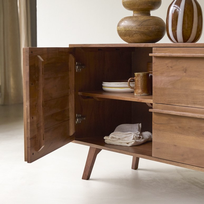 Niels - Sideboard aus Akazienholz 175 cm
