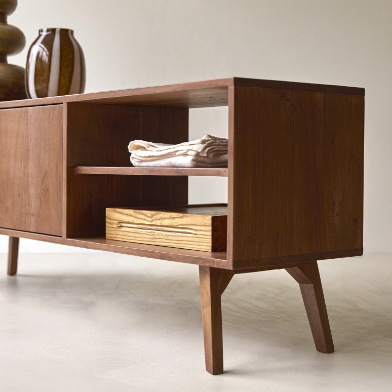 Niels - Solid Acacia TV Stand