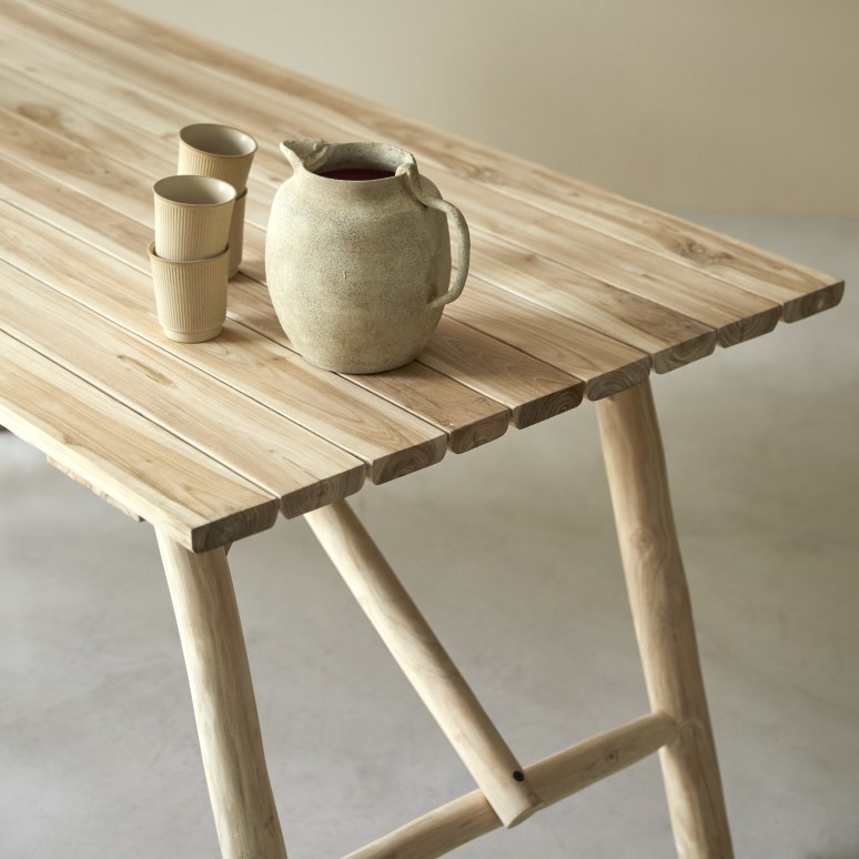 Mathilda - Tafel van drijfhout voor 4/6 personen