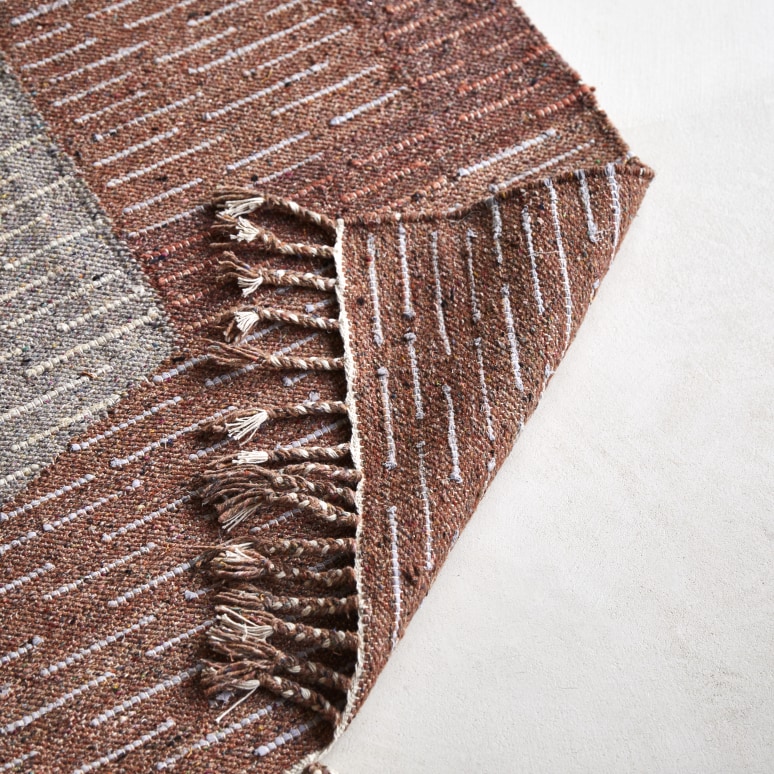 Mohane - Tappeto in cotone da 90 x 150 cm