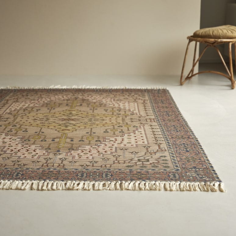 Chandra - Alfombra de tela de 150 cm x 240 cm