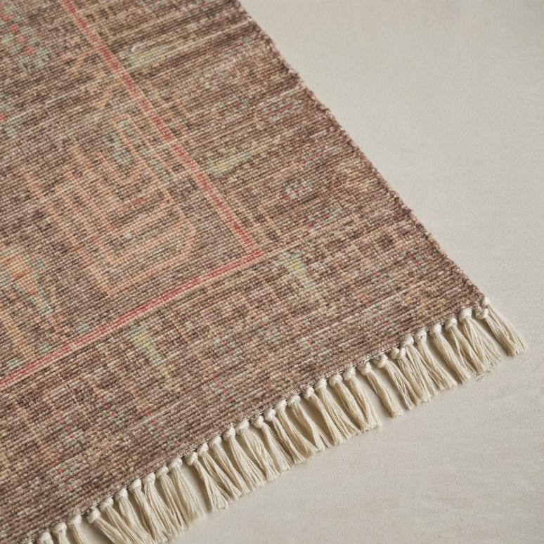 Satya - Alfombra de tela de 150 cm x 240 cm