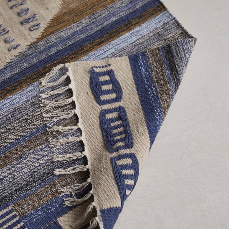 Krisha - Tappeto in cotone da 150 x 240 cm