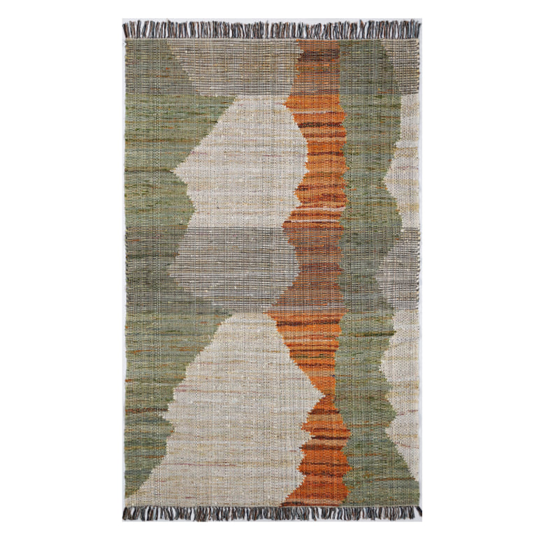 Ajay - Tappeto in cotone riciclato 160x230 cm