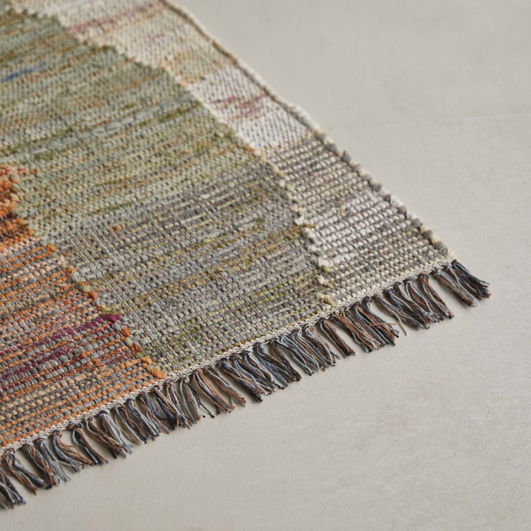 Ajay - Vloerkleed van gerecycled katoen 150 x 240 cm