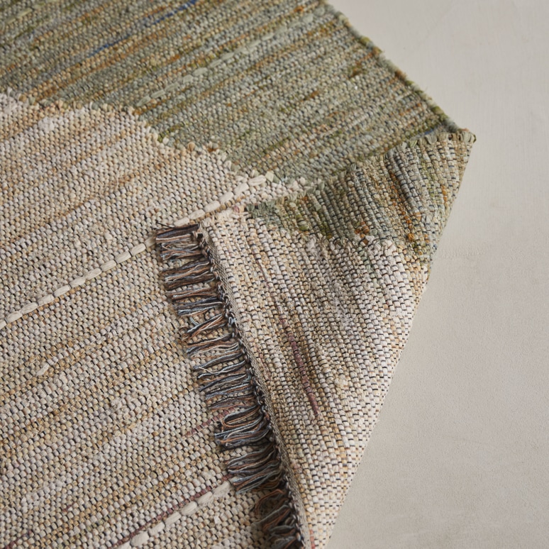 Ajay - Tappeto in cotone riciclato 160x230 cm