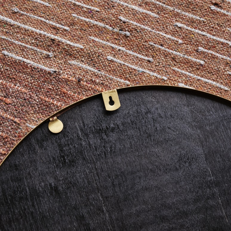 Tom - Specchio in acciaio da 60 cm