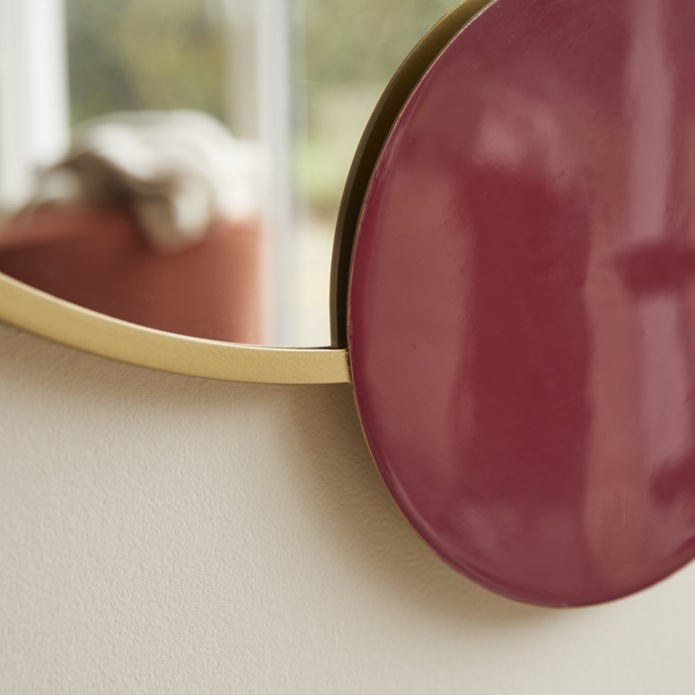 Tom - Miroir en acier 60 cm