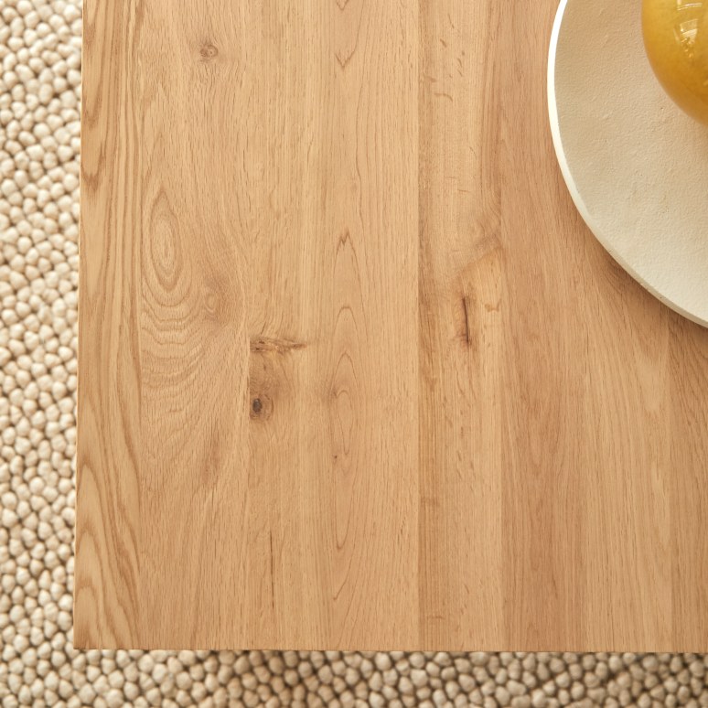 Eden - ﻿Solid Oak Coffee Table with one drawer