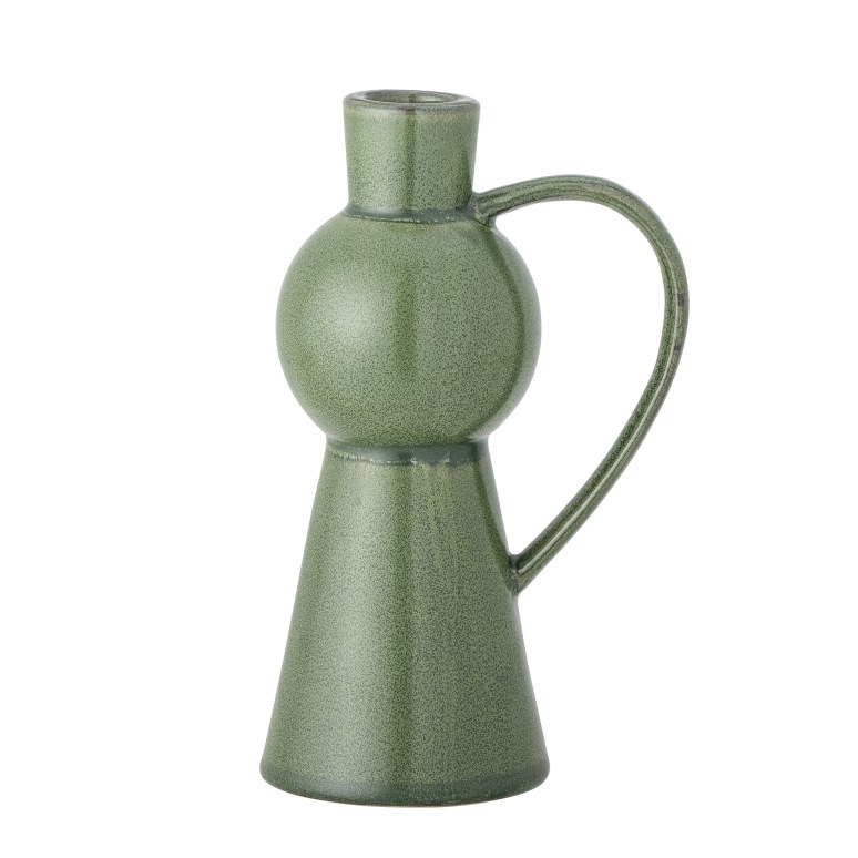 Fija - Stoneware candlestick, 18 cm