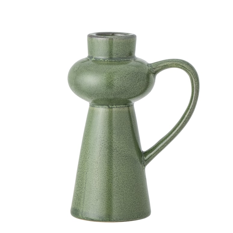 Fija - Stoneware candlestick, 13 cm