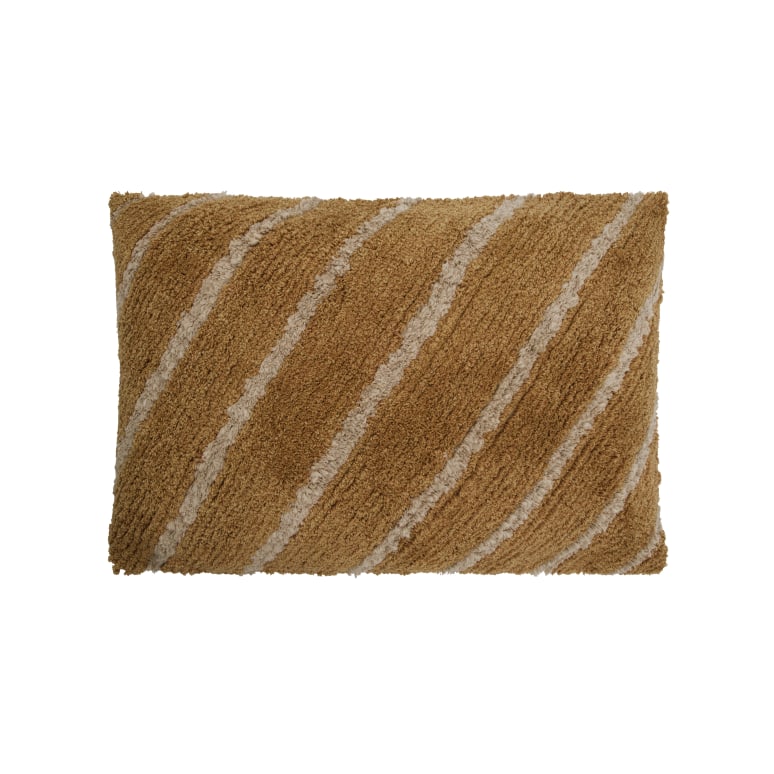 Pilu - Housse de coussin en coton 60x40 cm, orange
