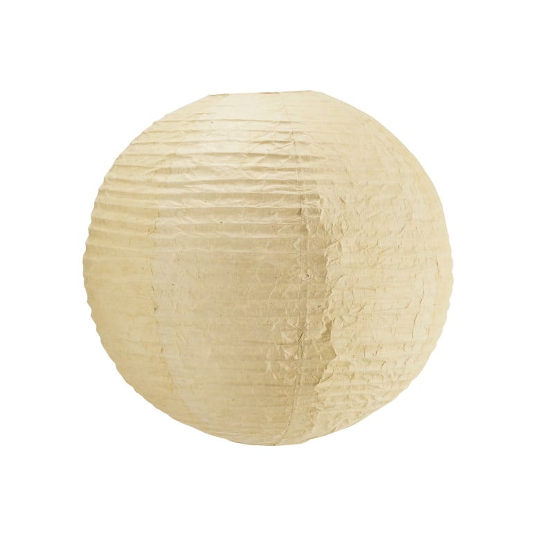 Hana - Pantalla de papel de 55 cm beis