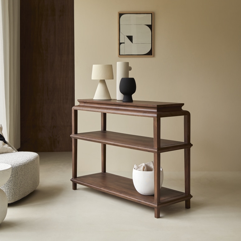 Achille - Solid Acacia Console Table