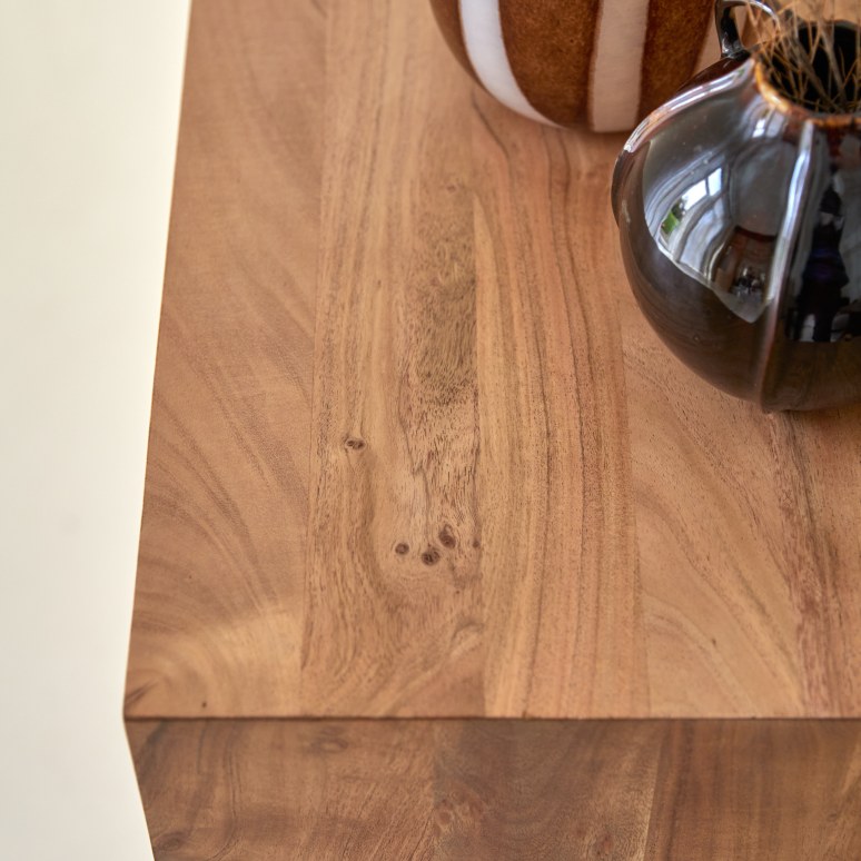 Olga - Credenza in legno di acacia massello 200 cm